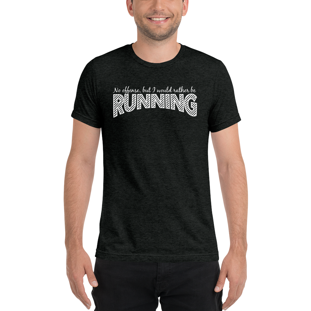 Download I'd Rather Be Running - Short sleeve t-shirt - RunWinchester